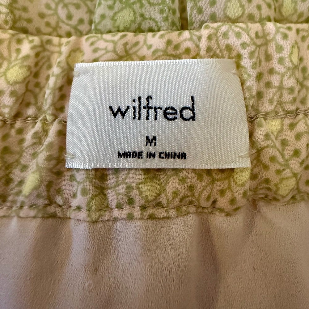 SOLD - Aritzia Wilfred | Atwood Skirt | Pink/Green | Size M | BNWT - Picture 9 of 9